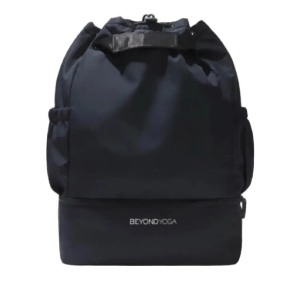 Beyond Yoga black Convertible Backpack, NEW with tags